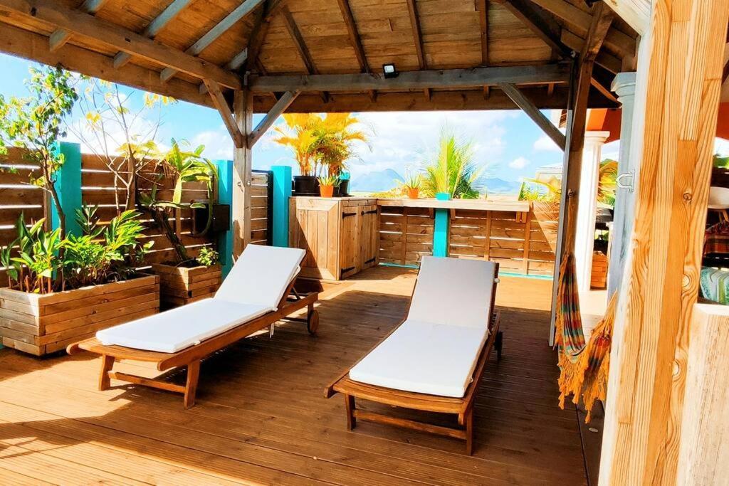 Villa Anolis, Sainte Luce, Piscine, Vue Mer, 4* Sainte-Luce Exterior foto
